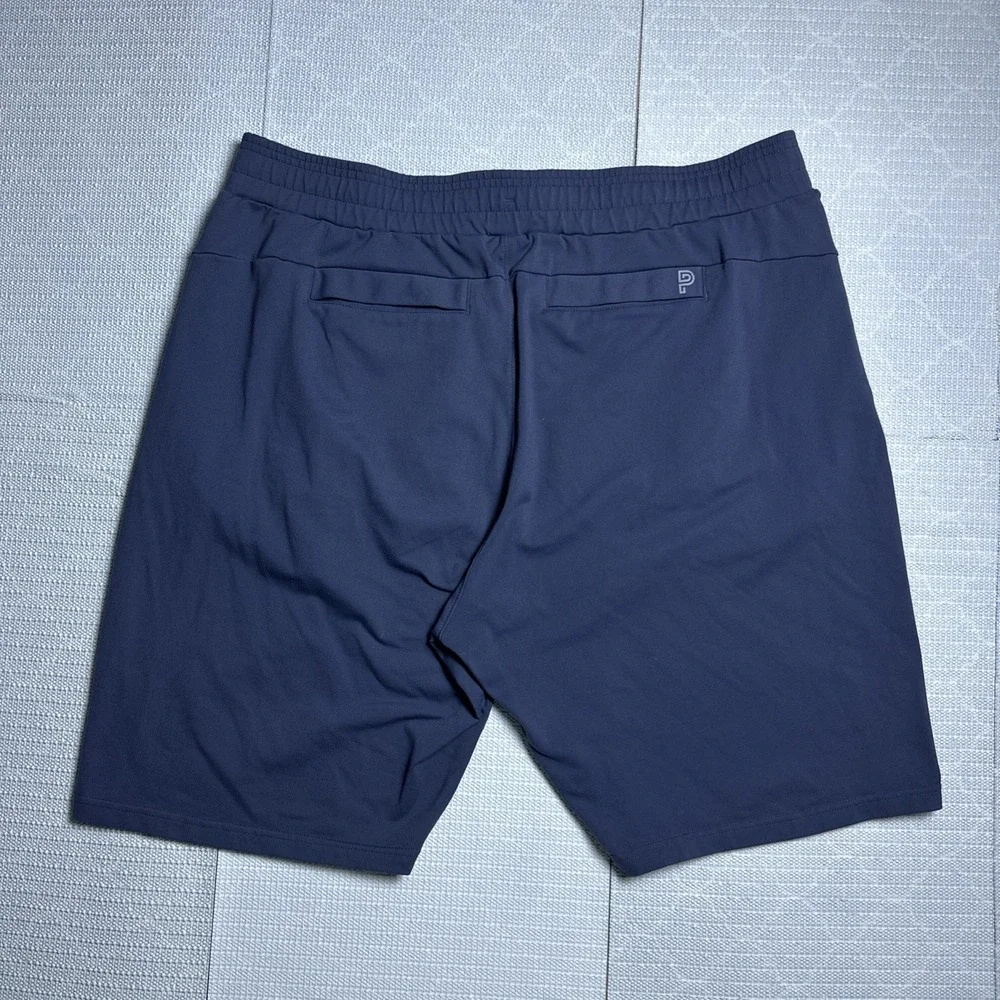 Public Rec Men's Gamechanger Rec Shorts 40R Navy Everyday Drawstring Relaxed
